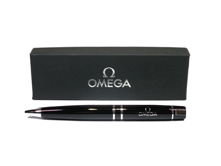 楽天市場】オメガ ボールペン OMEGA 筆記用具 文房具 ブラック 非売品 