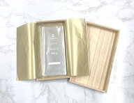 【新品】【未開封】井嶋金銀工業 純銀 インゴット 桐箱付き ingot 500g IJIMA シルバー SV999.9 シルバー…