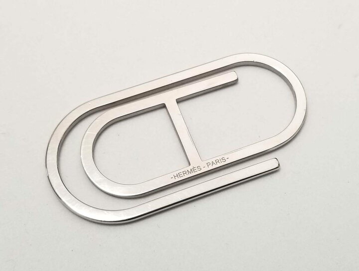 楽天市場】エルメス マネークリップ トロンボーン シラージュ TROMBONE 