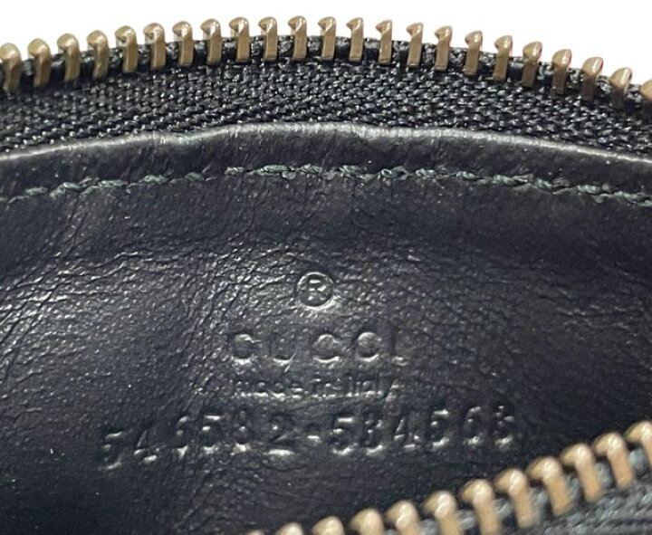 楽天市場】グッチ GUCCI ダブルG ストラップ キルティング コイン  