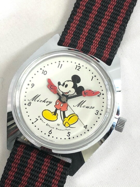 楽天市場】新品同様 セイコー ディズニータイム ミッキーマウス 腕時計 