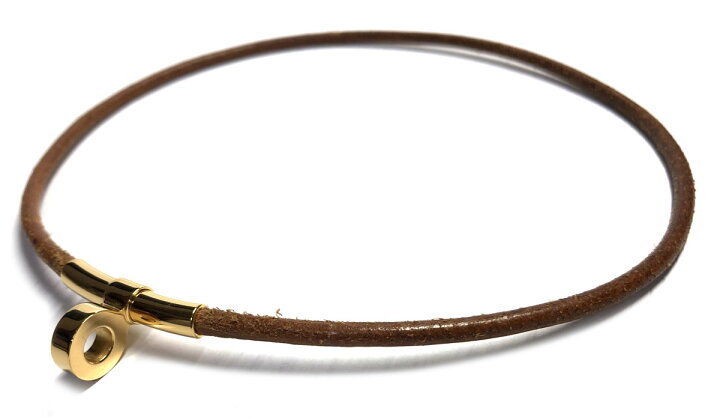 エルメス HERMES キテチョーカー ブラウン
