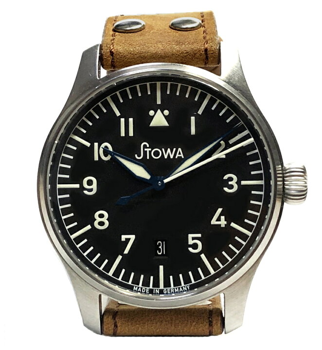 楽天市場】新品同様 ストーヴァ STOWA フリーガー ロゴ 自動巻 