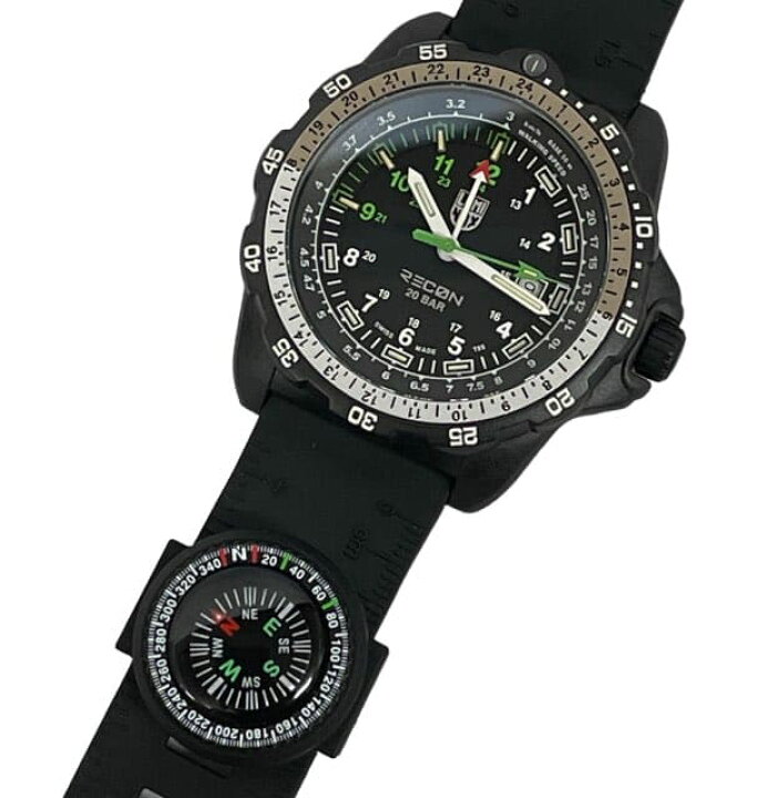 楽天市場】新品同様 ルミノックス 時計 GMT RECON NAV 8830 SERIES 