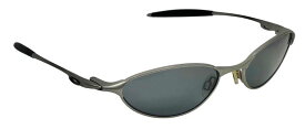 オークリー サングラス ティースプーン メタルフレーム ブラックイリジウム TEASPOON PEWTER メンズ レディース OAKLEY 【中古】