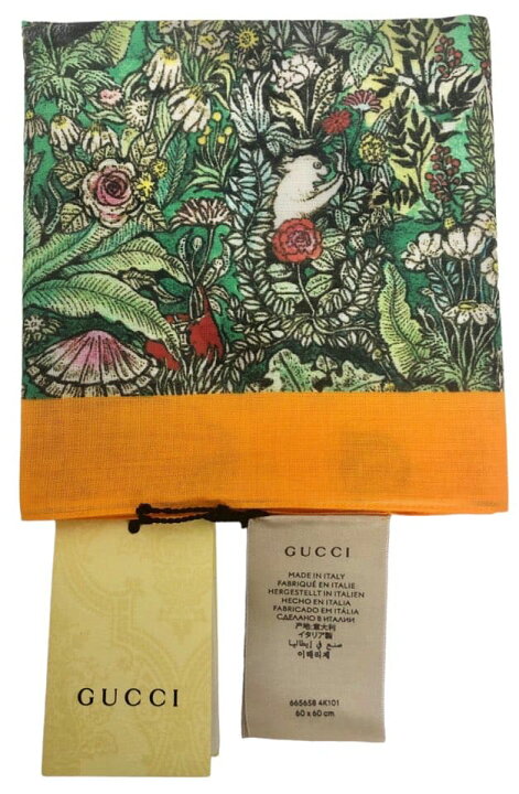 楽天市場】未使用 GUCCI グッチ ヒグチユウコ コラボ スカーフ 