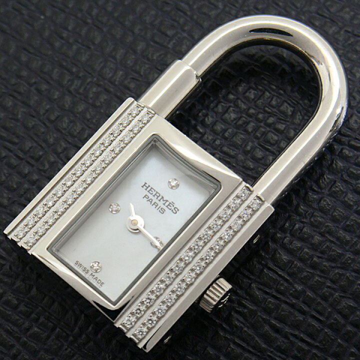 楽天市場】エルメス 時計 レディース ケリーウォッチ 4Pダイヤ ダイヤ  