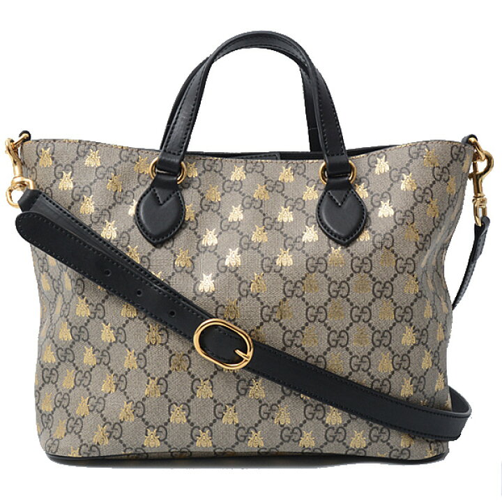 楽天市場】グッチ バッグ レディース GGスプリーム ビーデザイン  