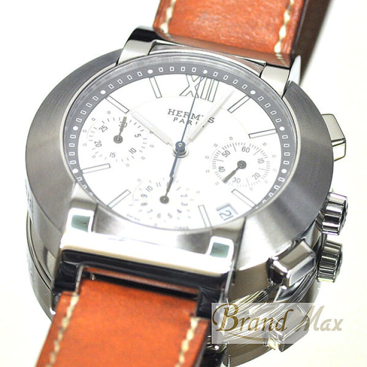 楽天市場】激安価格 エルメス 腕時計 ノマード クロノ NO1.910【中古 