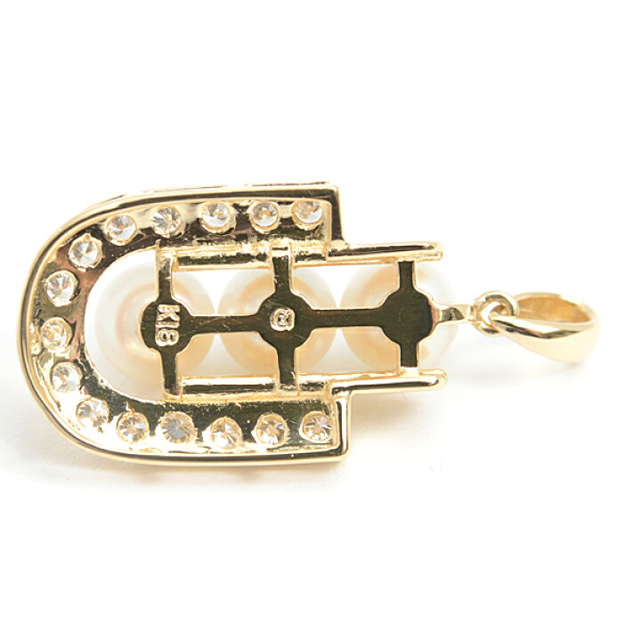 楽天市場】ミキモト ペンダント レディース 3Pパール ダイヤ  