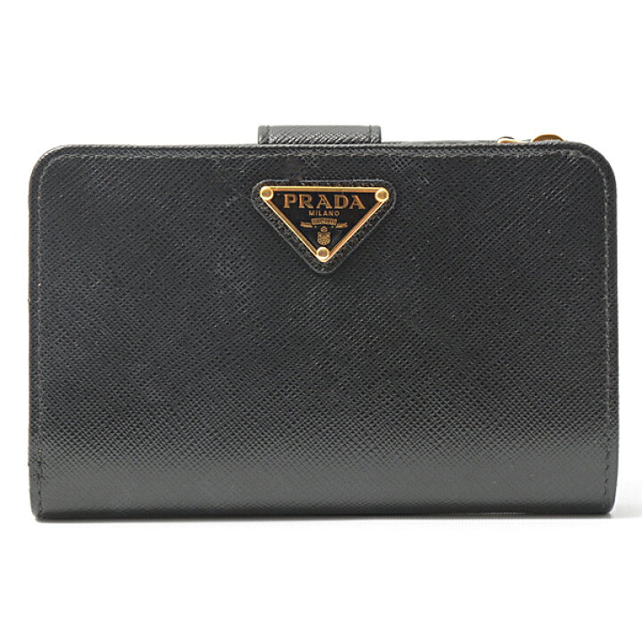楽天市場】プラダ 財布 レディース 二つ折り財布 PORTAF PICCOLO LAMPO 