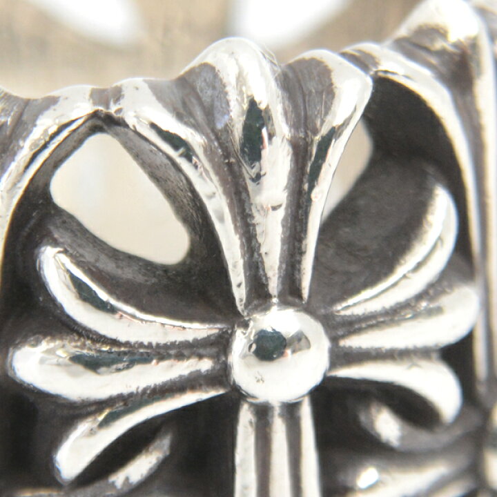 楽天市場】クロムハーツ 指輪 メンズ セメタリークロス リング 22号  