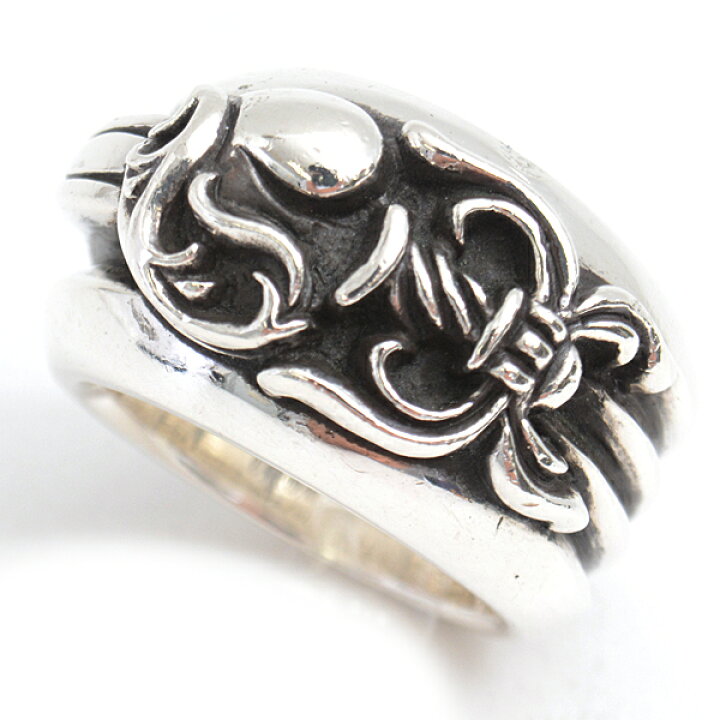 楽天市場】クロムハーツ 指輪 メンズ ダガー ハート リング 22号 イン  