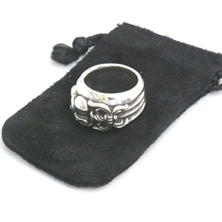 楽天市場】クロムハーツ 指輪 メンズ ダガー ハート リング 22号 イン  