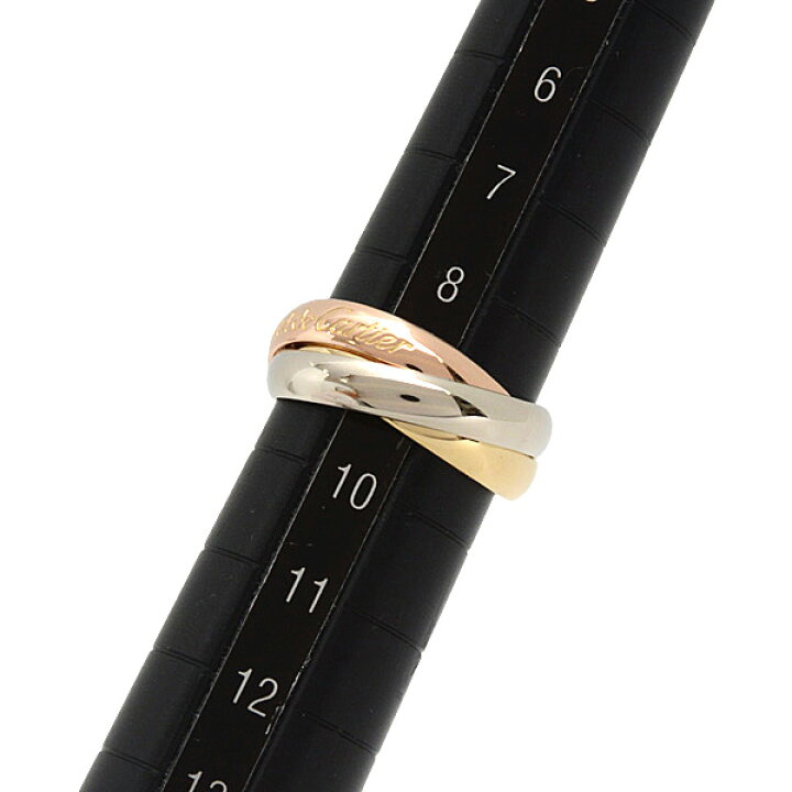 楽天市場】カルティエ 指輪 ユニセックス トリニティ リング 3連 3.0mm
