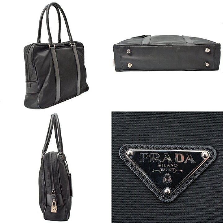 楽天市場】プラダ バッグ メンズ ブリーフケース ビジネスバッグ  