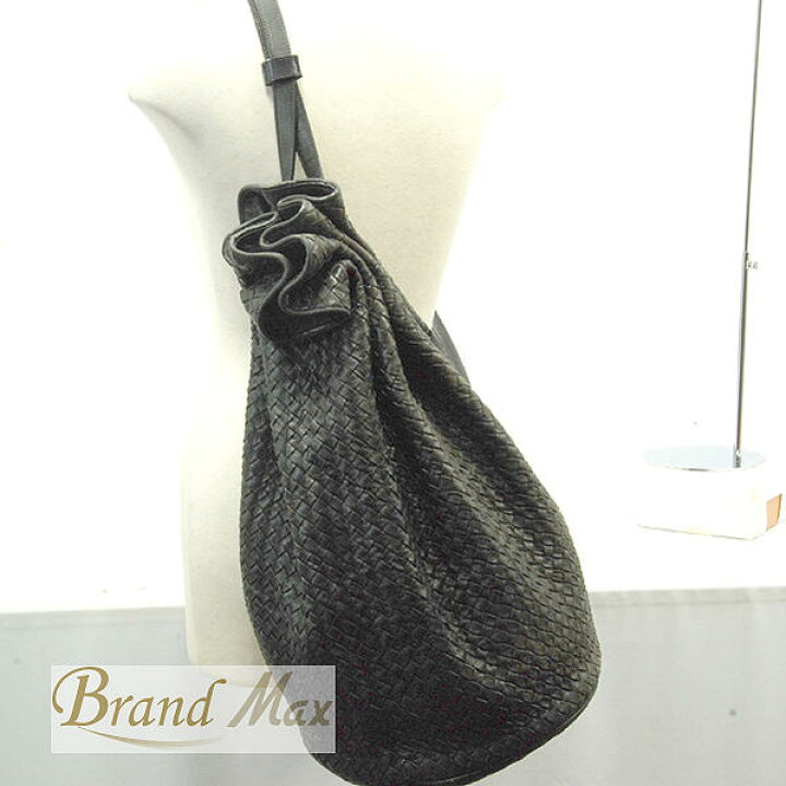 楽天市場】ボッテガヴェネタ イントレチャート 巾着型ワンショルダー  