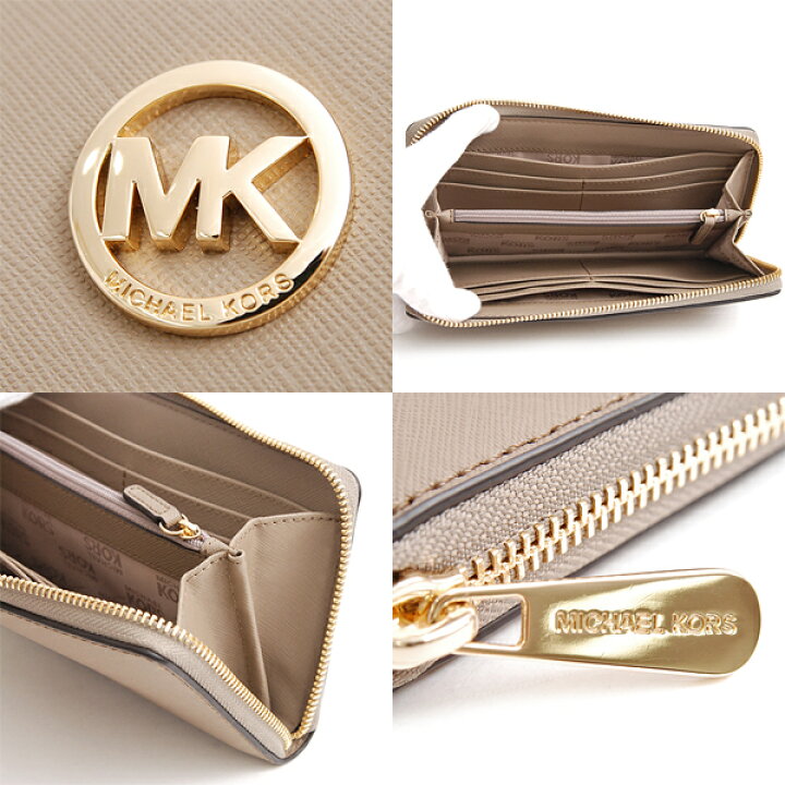 楽天市場】マイケルコース MICHAEL KORS ラウンドファスナー長財布 