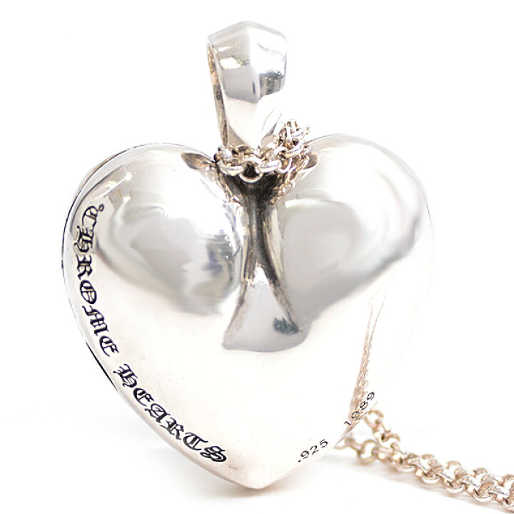 楽天市場】クロムハーツ CHROME HEARTS ハート ロケットペンダント 