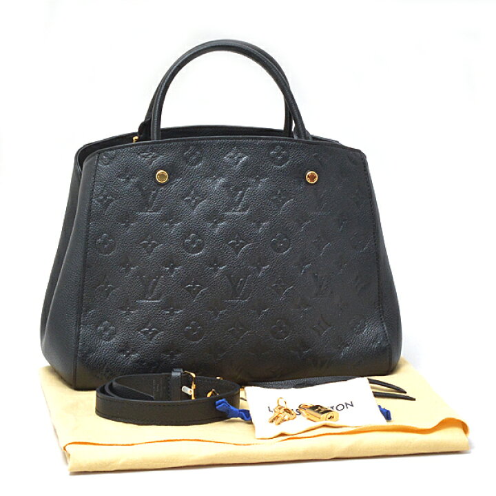 LOUIS VUITTON ルイヴィトン M41048 モンテーニュMM ハンドバッグアン  