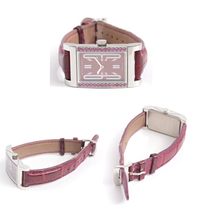 楽天市場】ブルガリ 時計 レディース レッタンゴロ ロードライト  