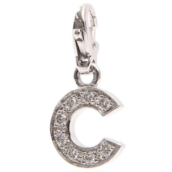楽天市場】シャネル CHANEL Cチャーム ダイヤモンド ペンダント トップ 