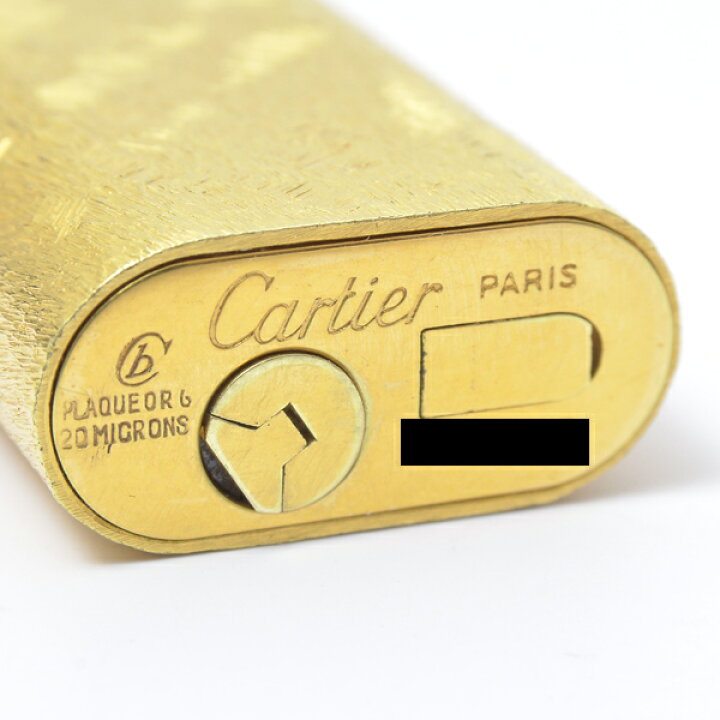 楽天市場】カルティエ Cartier ガスライター ゴールド オーバーホール 