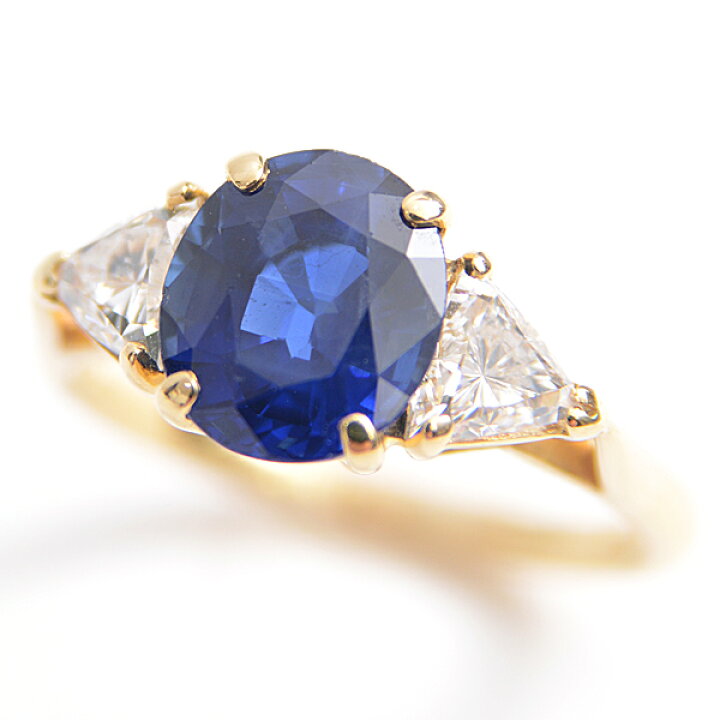 楽天市場】カルティエ Cartier サファイア ダイヤ リング 47号 （7号  