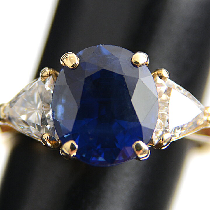 楽天市場】カルティエ Cartier サファイア ダイヤ リング 47号 （7号 