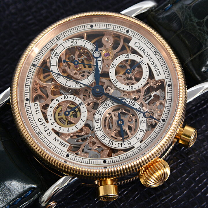 楽天市場】クロノスイス CHRONOSWISS CH7522 オーパス コンビ クロノ 
