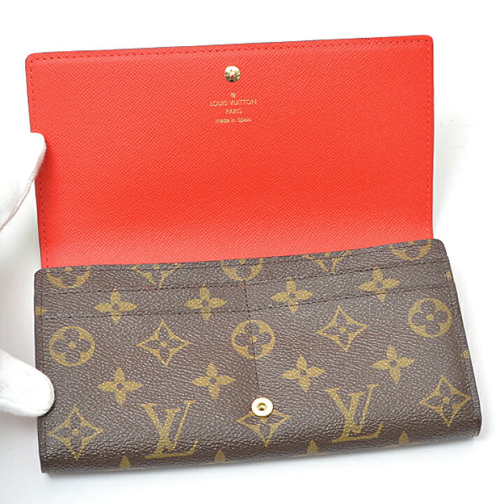 楽天市場】ルイヴィトン Louis Vuitton モノグラム ポルトフォイユサラ