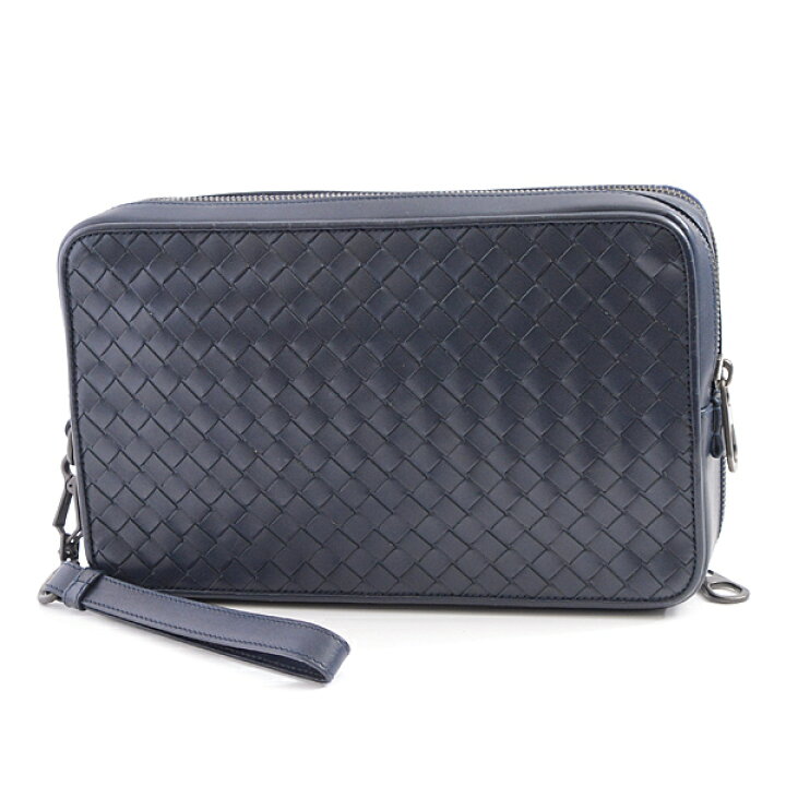 大型【BOTTEGA VENETA】メッセンジャーバッグ レザー 濃紺色 楽天市場 