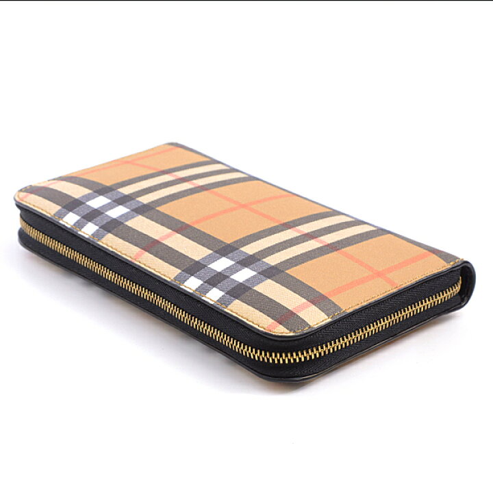 楽天市場】バーバリー BURBERRY ラウンドファスナー長財布  
