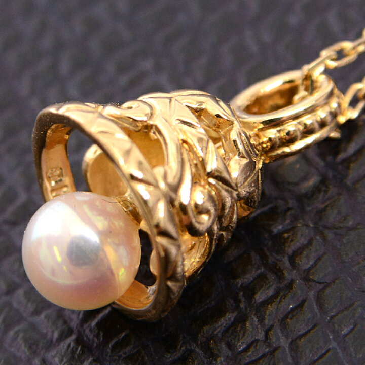 楽天市場】ミキモト MIKIMOTO ベルモチーフ 1Pパール ネックレス 5.2mm 