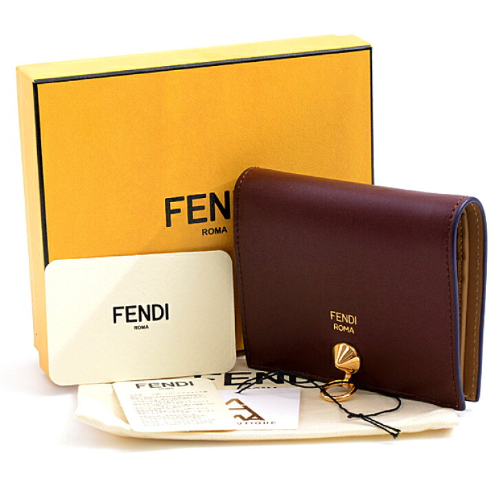 楽天市場】フェンディ FENDI バイザウェイ レディース 二つ折り財布 