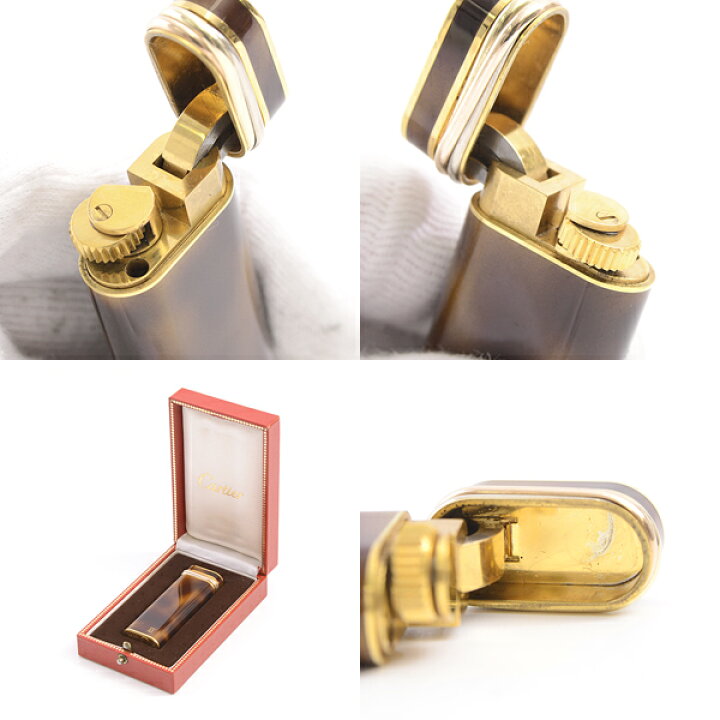 楽天市場】カルティエ Cartier トリニティ ガスライター マーブル  