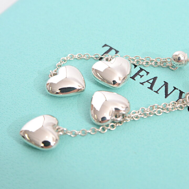 楽天市場】ティファニー TIFFANY ダブルドロップ ハート ピアス  
