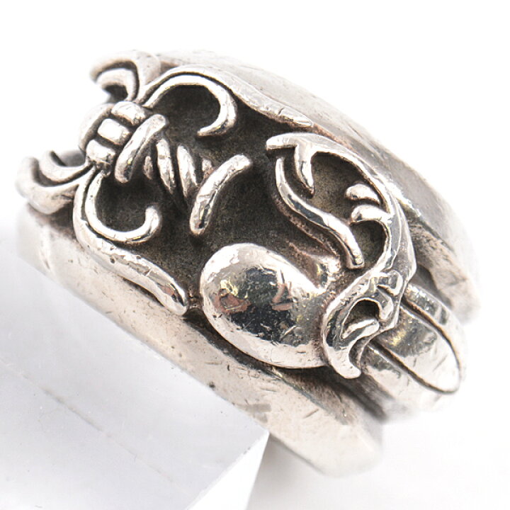 楽天市場】クロムハーツ CHROME HEARTS ダガー ハート リング 15号  