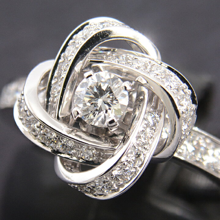 楽天市場】ブシュロン BOUCHERON ピヴォワンヌ ダイヤモンド リング 50  