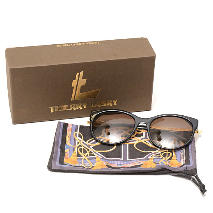 楽天市場】ティエリーラスリー THIERRY LASRY サングラス ブラック 