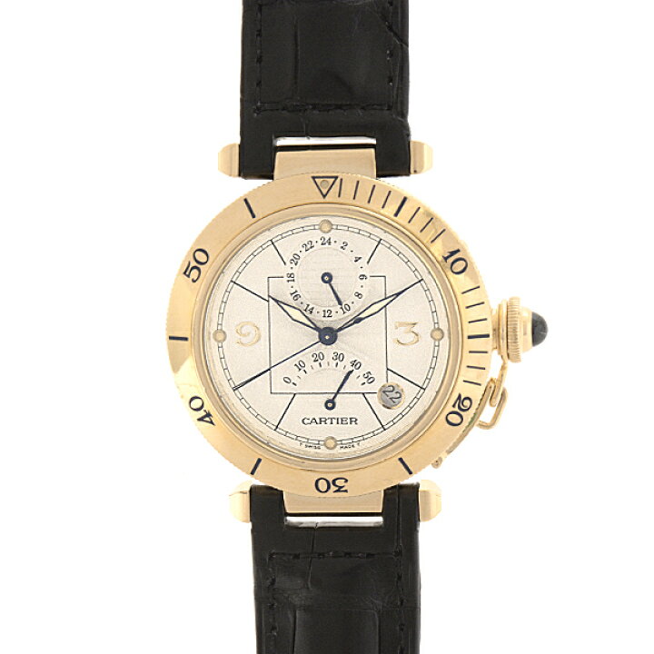 楽天市場】カルティエ 時計 メンズ パシャ GMT 38mm パワーリザーブ 