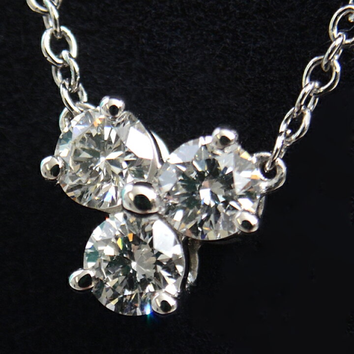 楽天市場】ティファニー ネックレス レディース アリア 3Pダイヤモンド  