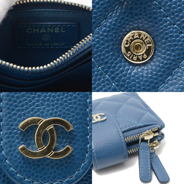 楽天市場】シャネル 財布 レディース コンパクトウォレット 二つ折り  