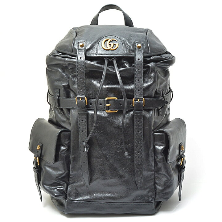 楽天市場】グッチ バッグ メンズ リベル バックパック リュック レザー  