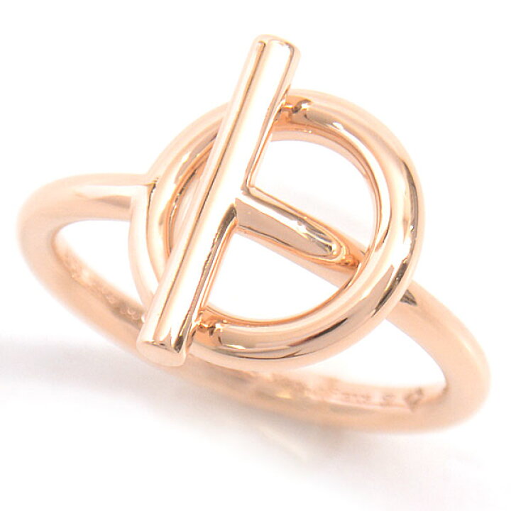 楽天市場】エルメス 指輪 レディース エシャペPM リング 52号 実寸12号  