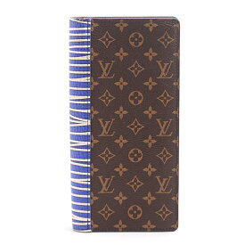 ルイヴィトン 財布 メンズ ポルトフォイユ・ブラザ モノグラムパッチワーク 二つ折り長財布 M69739 Louis Vuitton【中古】