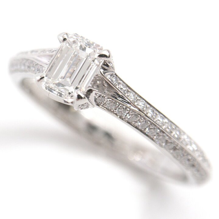 楽天市場】グラフ 指輪 レディース レガシー エメラルドカット  