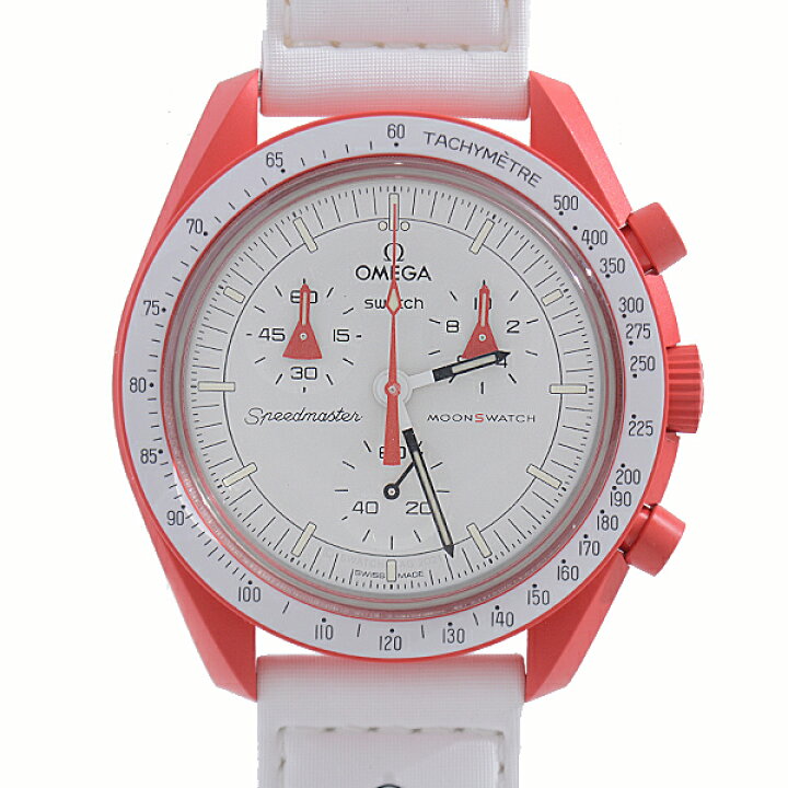 楽天市場】オメガ×スウォッチ スピードマスター ムーンスウォッチ  