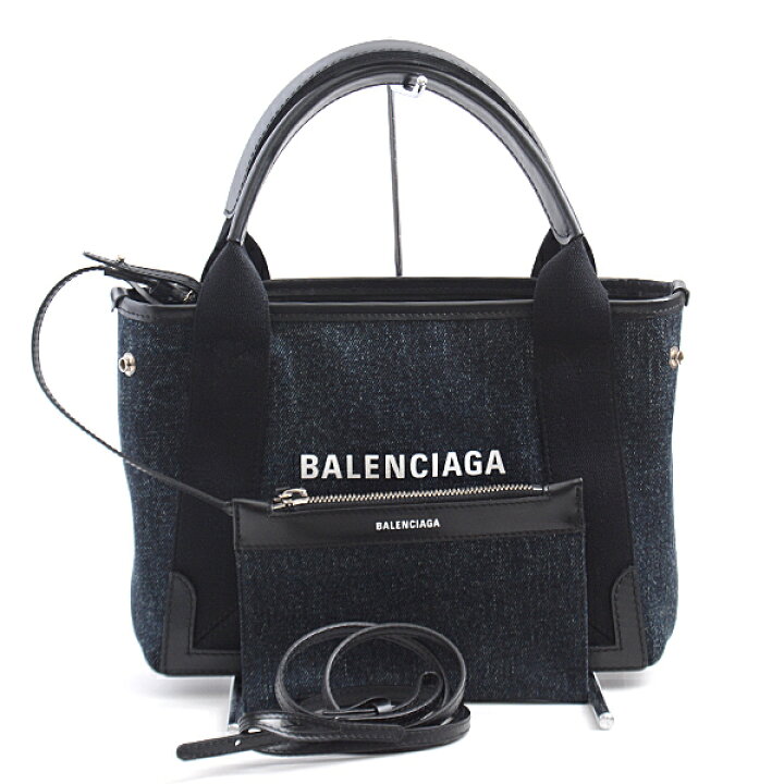 楽天市場】バレンシアガ バッグ レディース カバスXS デニム トート  