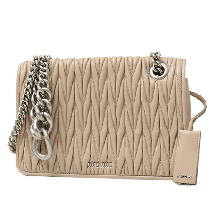 miumiu クラブバッグチェーンショルダー - ショルダーバッグ